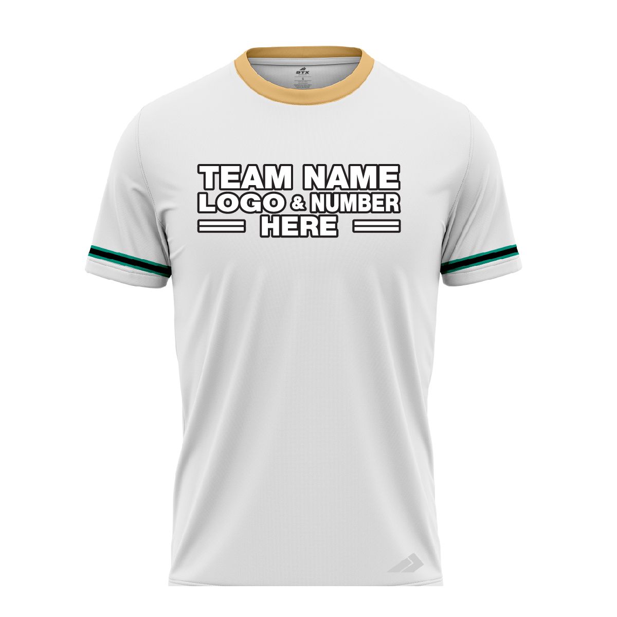 Custom Fully Sublimated Modern Pattern White Black Teal Performance Baseball Softball Jersey 17363