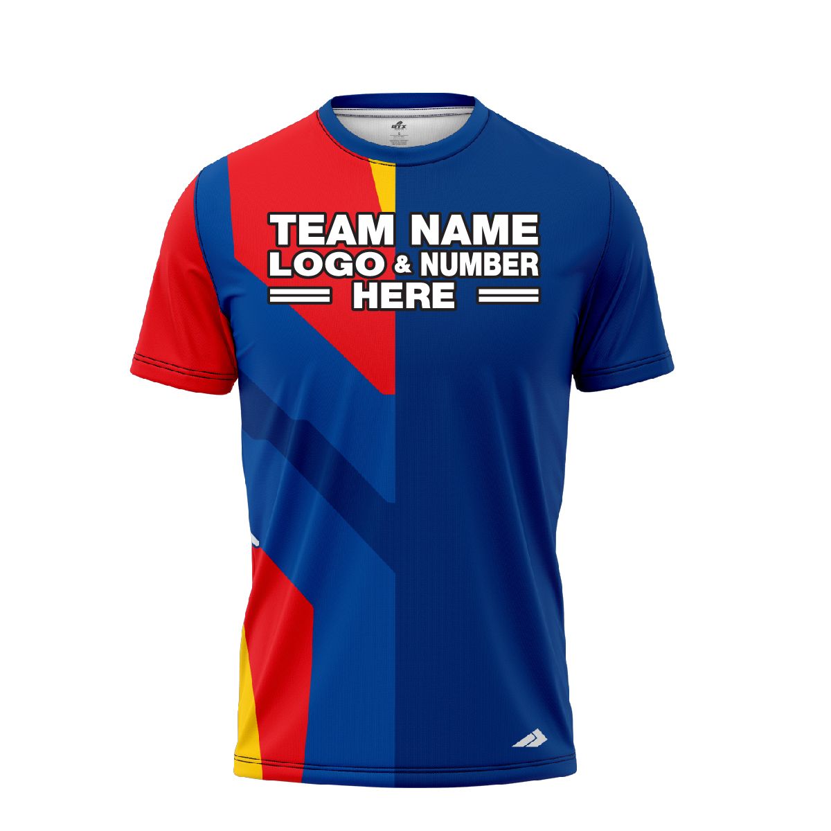 Custom Fully Sublimated Unique Five Pattern Green Blue White Performance Baseball Softball Jersey 17141