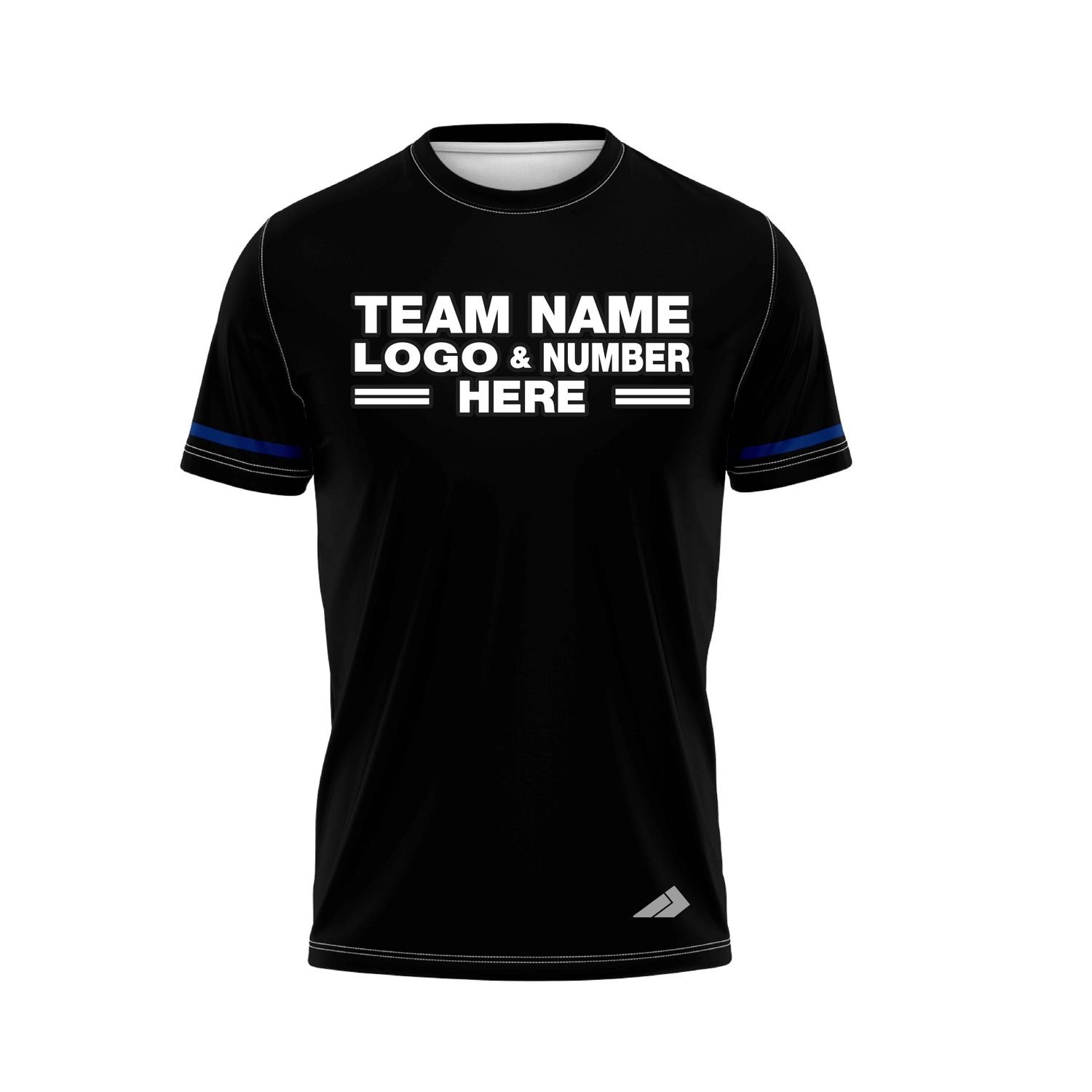 Custom Fully Sublimated Strong Two Pattern Black Performance Baseball Softball Jersey 25115