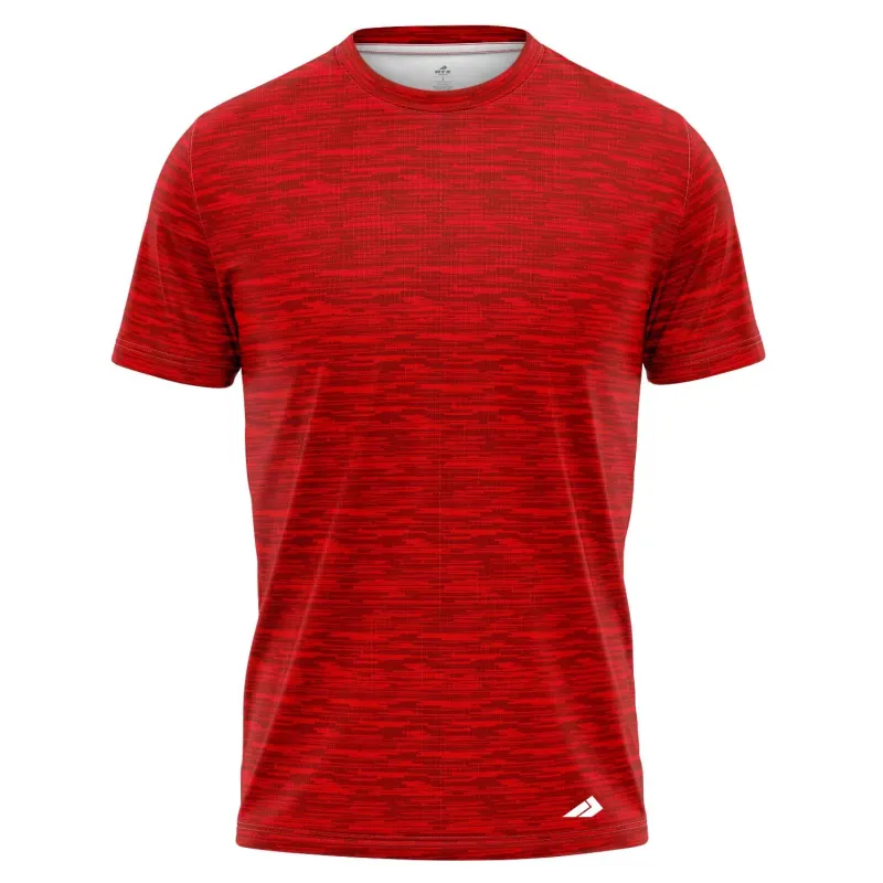 Custom Fully Sublimated  Camo Pattern Red Performance Jersey 1109