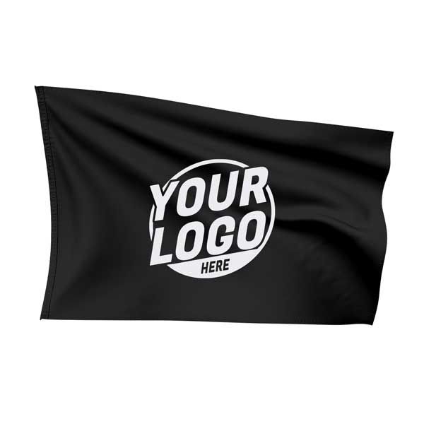 Custom Fully Sublimated Solid A14 Pattern Black Flag 5580