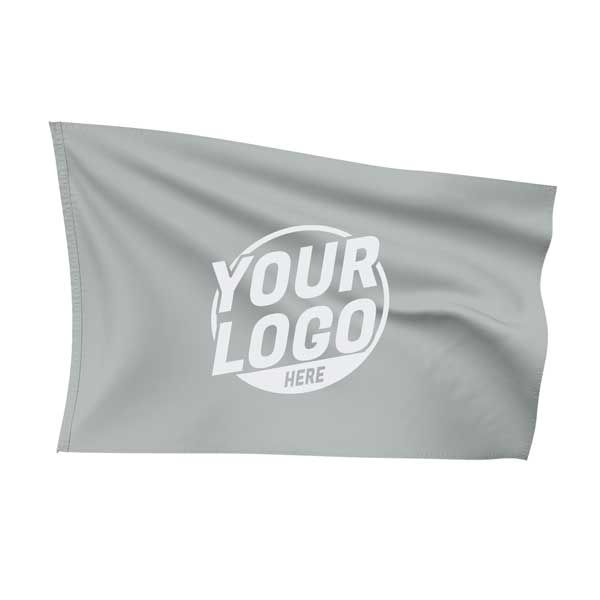 Custom Fully Sublimated Solid N6 Pattern Gray Flag 15870