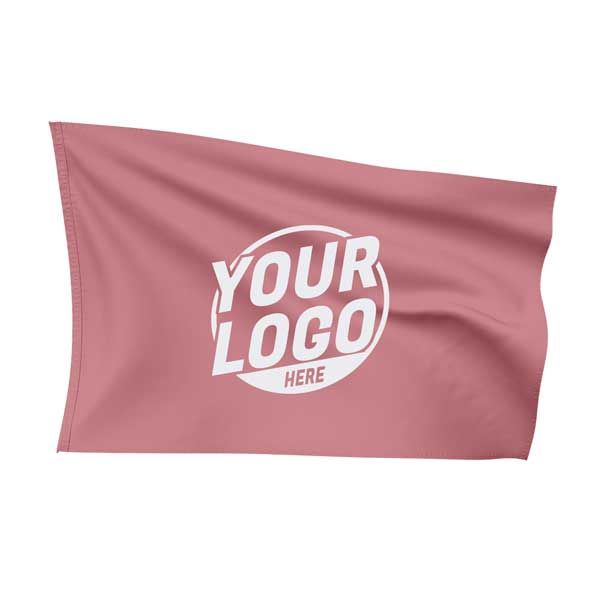 Custom Fully Sublimated Solid P29 Pattern Rose Gold Flag 15945