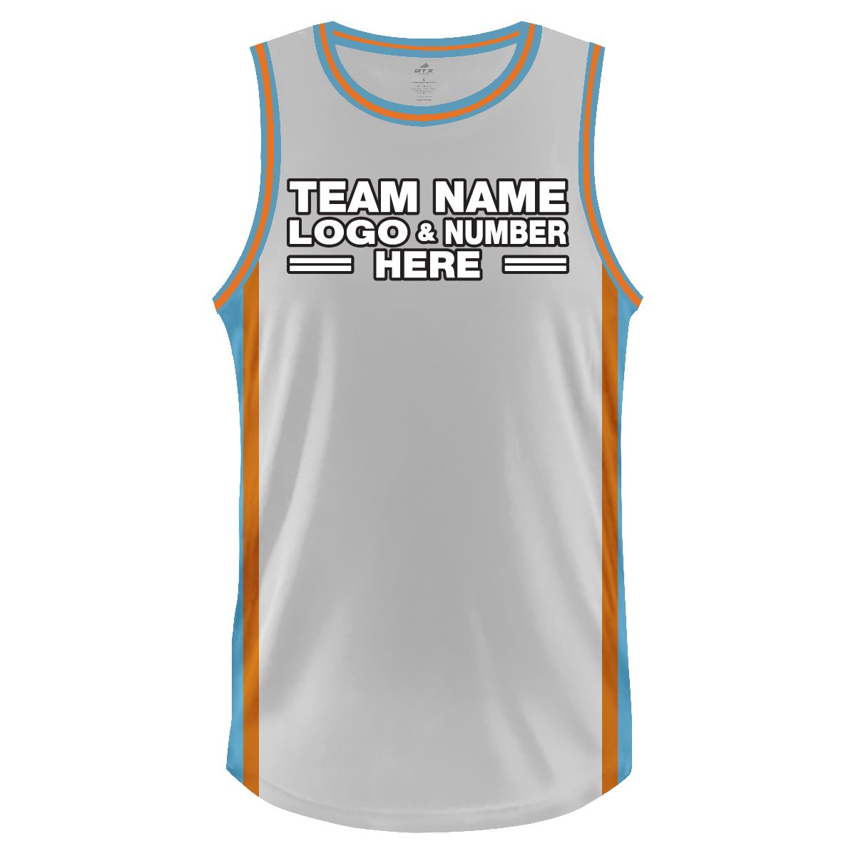 Custom Fully Sublimated Tenue Two Pattern White Yellow Baby Blue Performance Basketball Uniform Jersey 18040