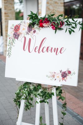 Signs &amp; Table Numbers