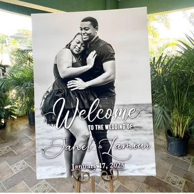Photo Welcome Signs