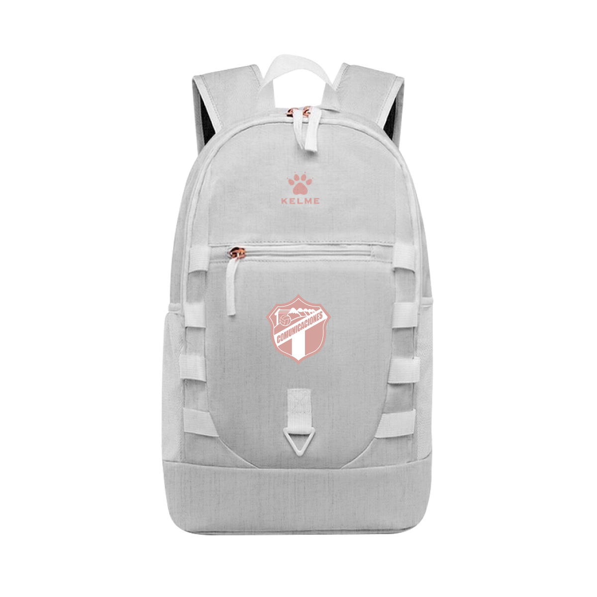 MOCHILA GRIS CON ROSADO CFC KELME