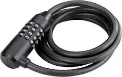 Kryptonite KryptoFlex 815 Cable Lock - with 4-Digit Combo, 5&#39; x 8mm