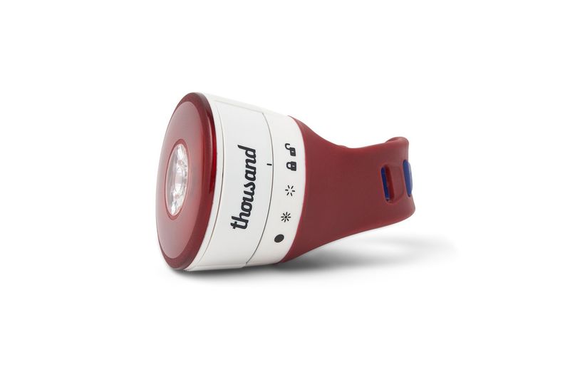 Traveler Magnetic Bike Lights - Speedway Creme - Rear
