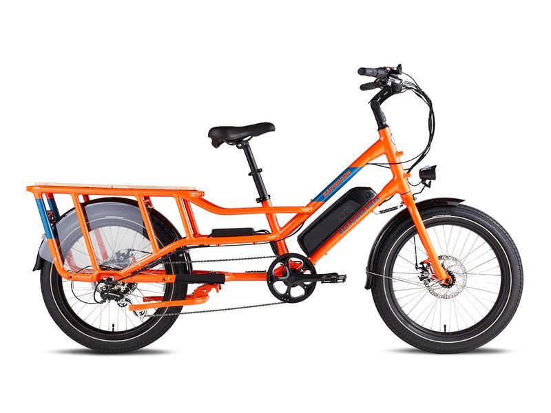 Rad Power Bikes - RadWagon 4 Electric Cargo Bike - Orange