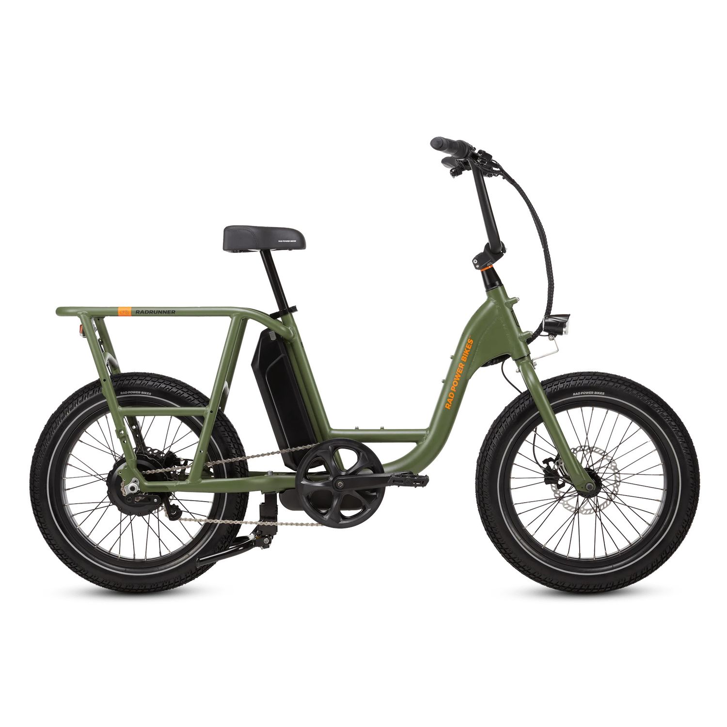 RadRunner™ Electric Cargo Utility Bike (2025), Color: Forest Green