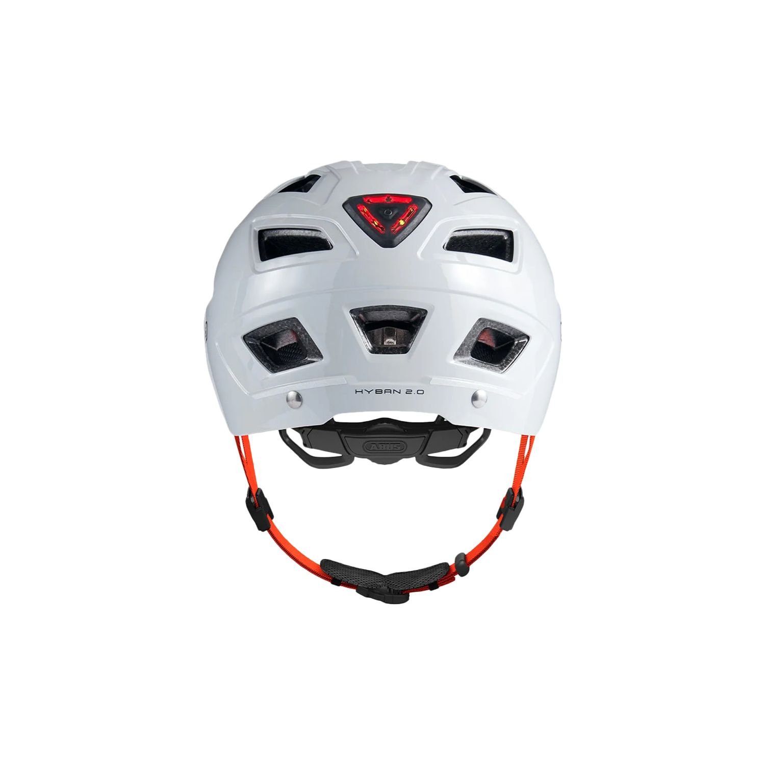 ABUS Helmets -, Model: Urban Hyban 2.0, Color: Brilliant Grey, Size: Medium 52cm  - 58cm