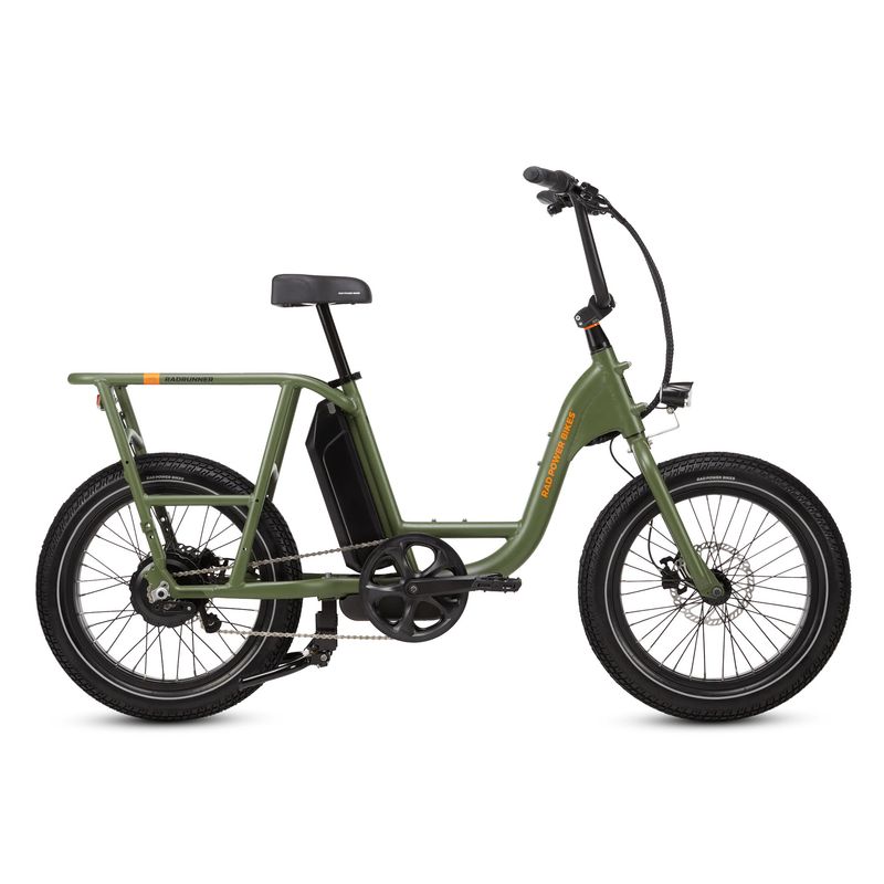 Rad Power Bikes RadRunner™ Electric Cargo Utility Bike (2025) Forest Green