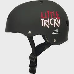 T8 LITTLE TRICKY HELMET BLACK RUBBER