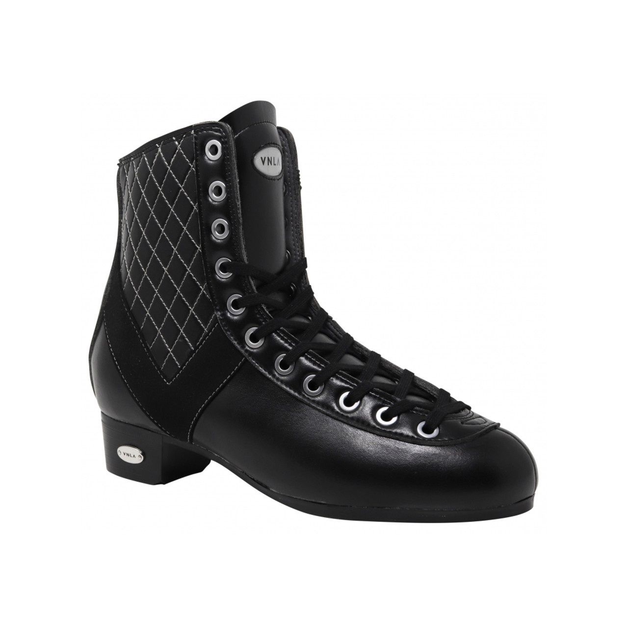 VAN V-LINE, BLACK: BLACK &amp; SUEDE