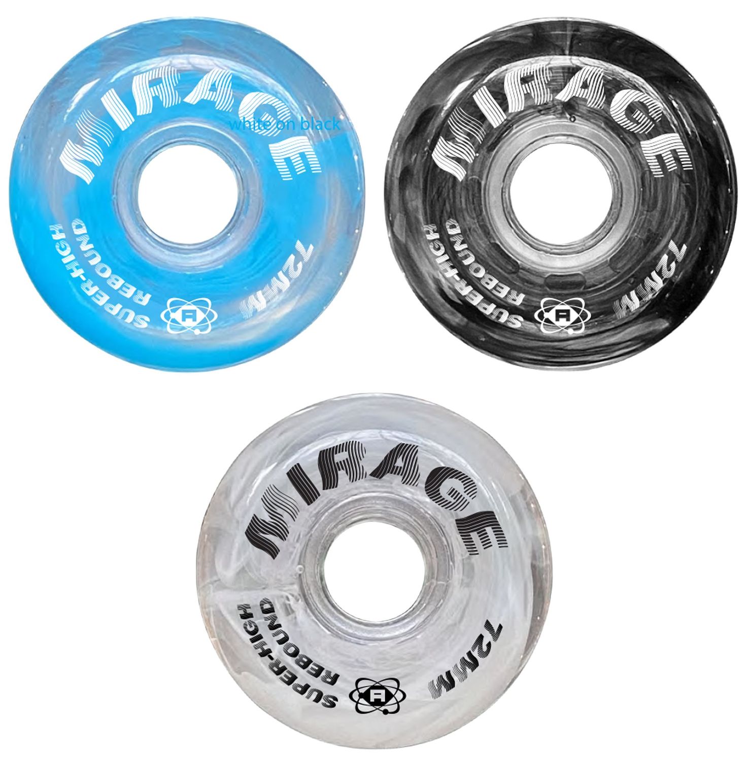 ATOM MIRAGE WHEEL BLACK