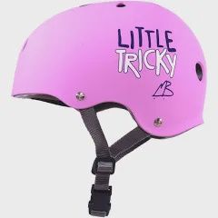 T 8 LITTLE TRICKY HELMET PINK RUBBER