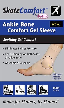 SKATE COMFORT Ankle Bone Gel Sleeve