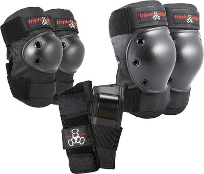 Triple Eight Saver Series Pad Set with Kneesavers, Elbowsavers and Wristsavers