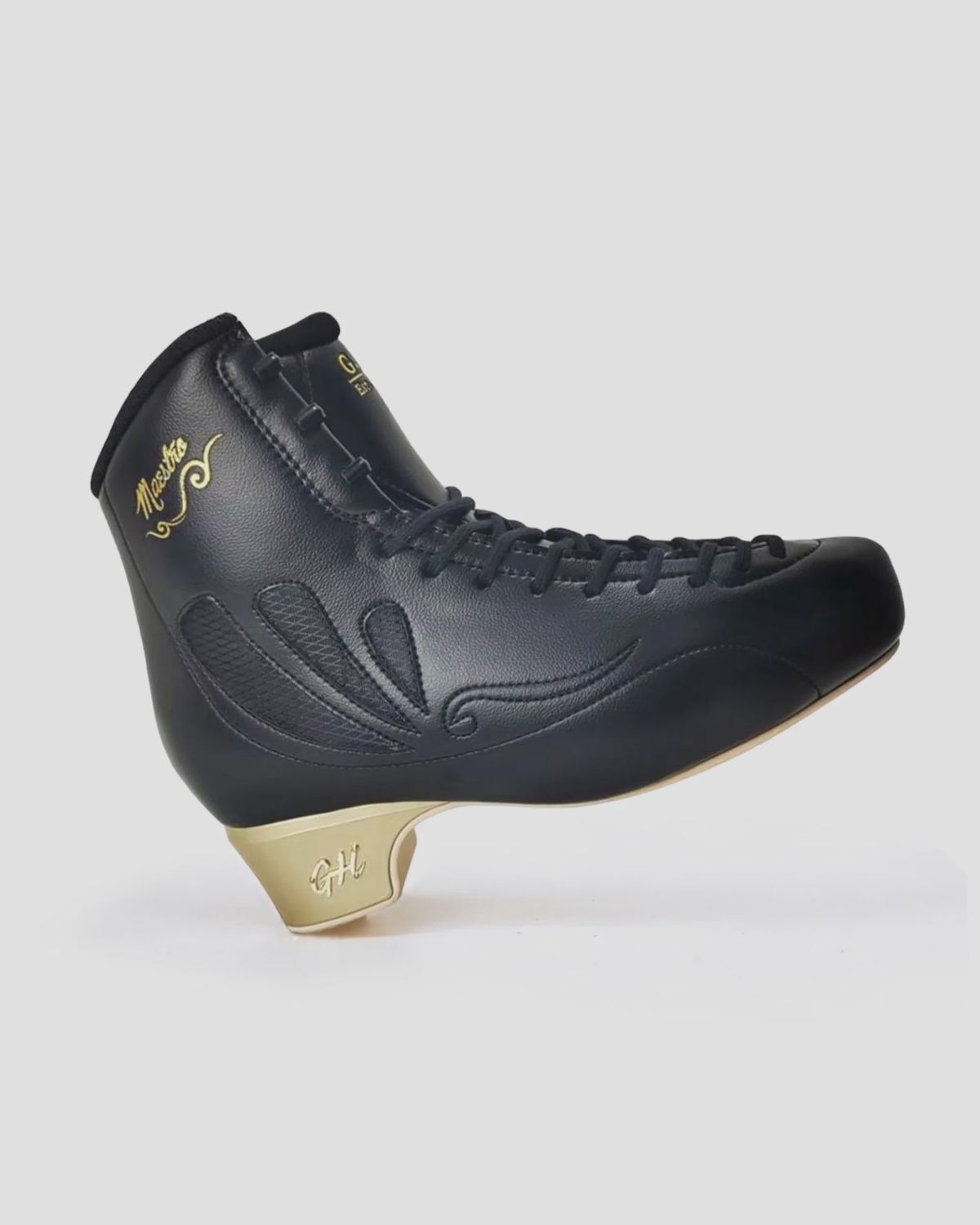 GH SKATE Maestro Quad Roller Skates (Vanguard Frames), COLOR: BLACK