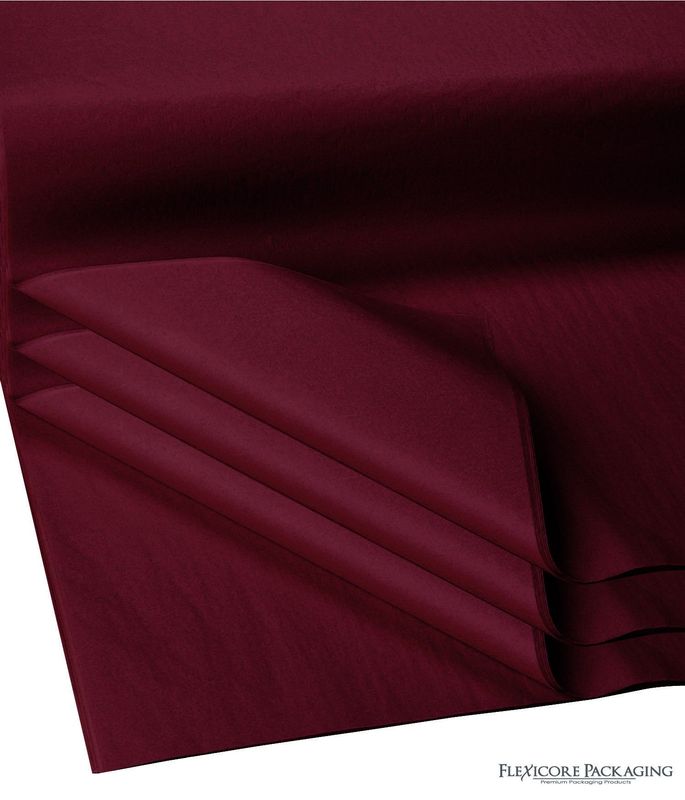 BURGUNDY 15"X20"-100CT