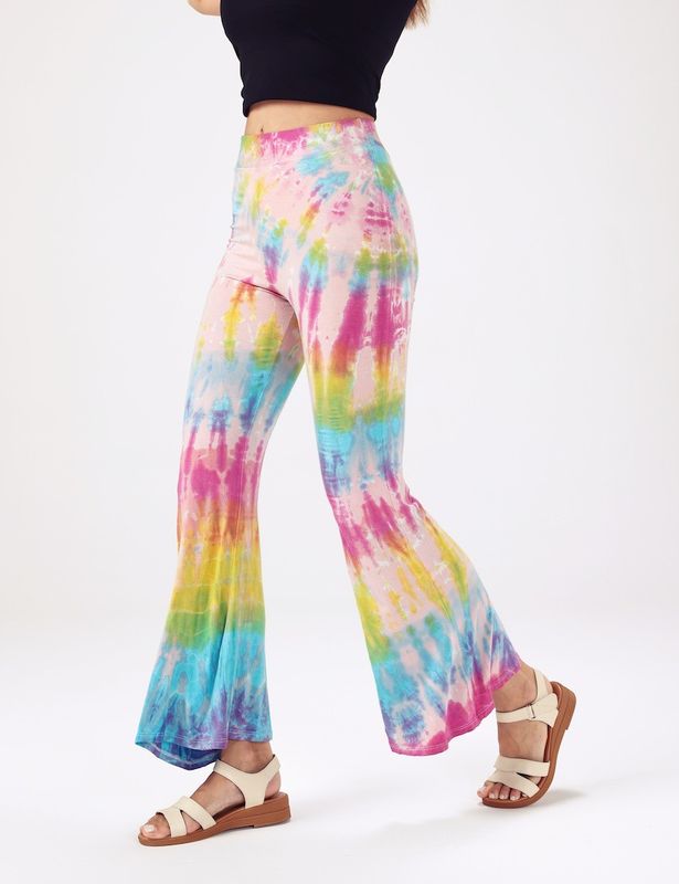 Tie Dye Leggings - Pink