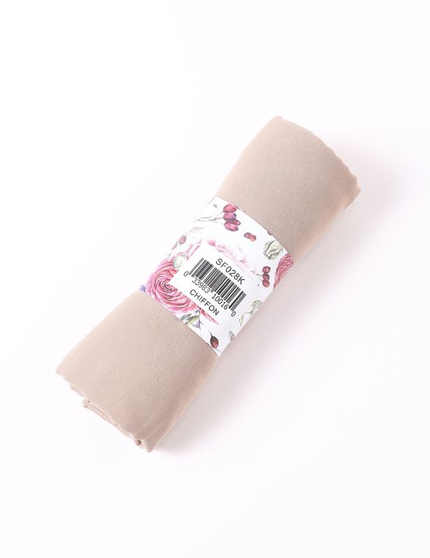 Chiffon Scarf - Sand