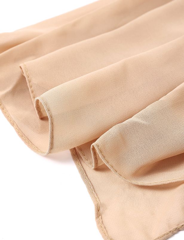 Chiffon Scarf - Beige