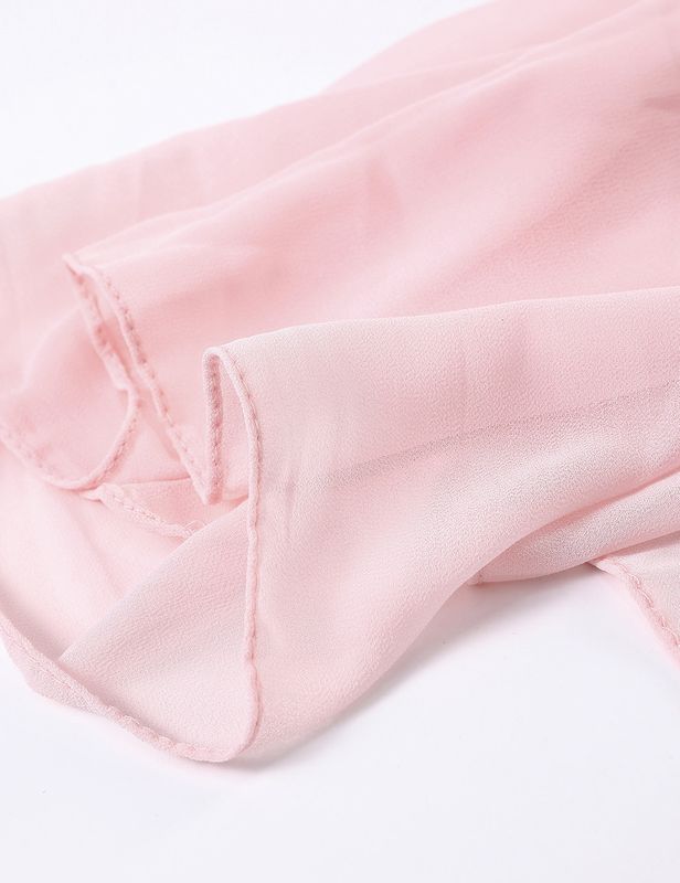 Chiffon Scarf - Baby Pink