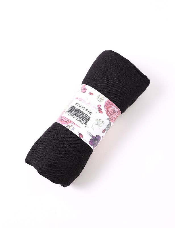 Jersey Scarf - Black