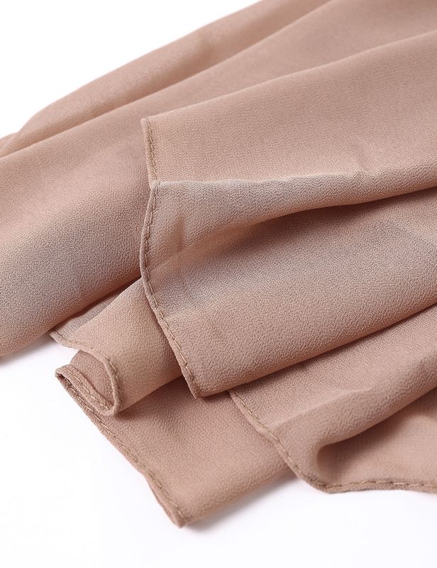 Chiffon Scarf - Taupe