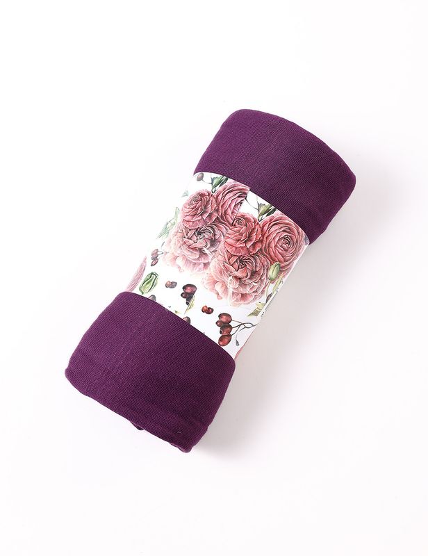 Jersey Scarf - Plum