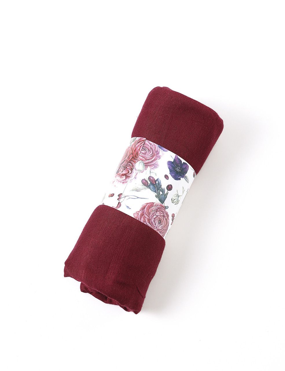 Jersey Scarf - Burgundy