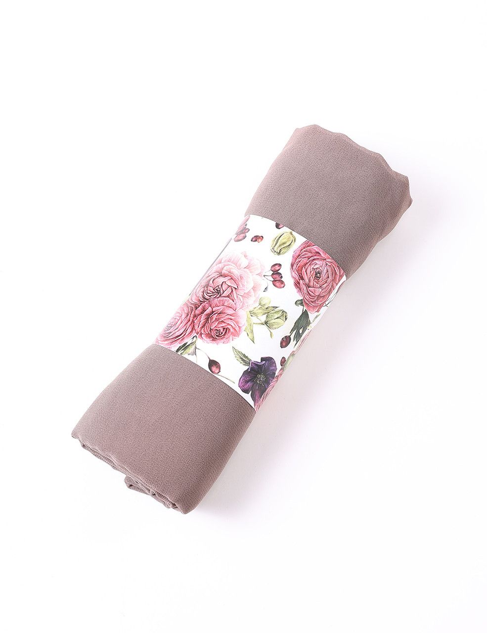 Chiffon Scarf - Mocha
