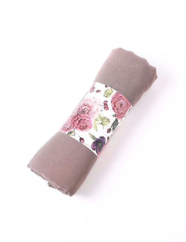 Chiffon Scarf - Mocha