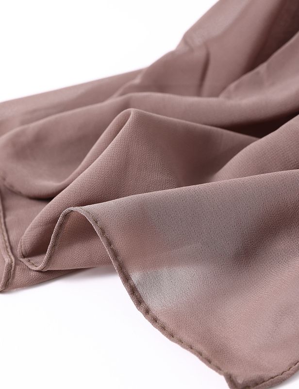 Chiffon Scarf - Mocha