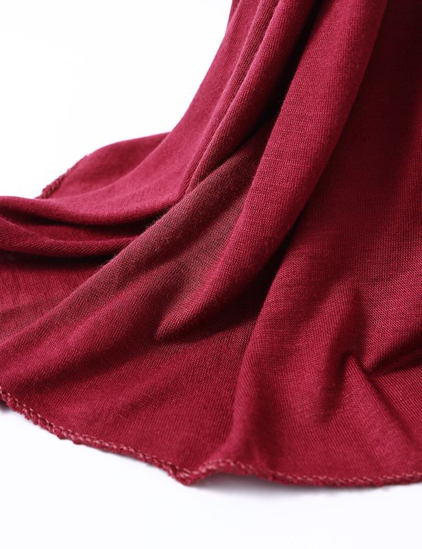 Jersey Scarf - Burgundy