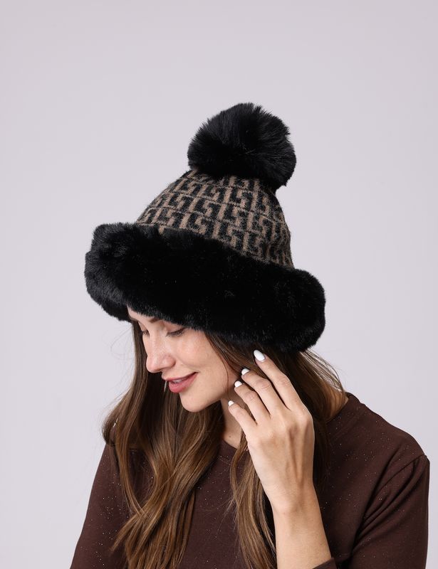 KH080-128 Black-Beige