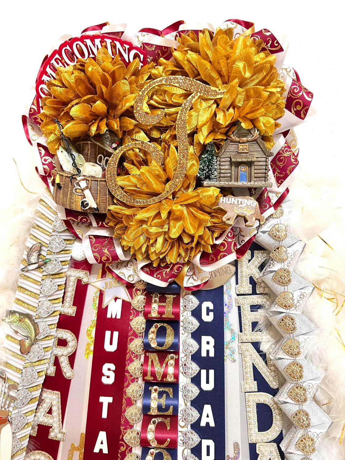 Fully Customizable Triple Homecoming Garter Order Form - High School Freshman, Sophomore, Junior, Senior