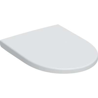 WC-Sitz iCon Befestigung von oben mit Absenkautomatik, Quick Release, weiß von Geberit