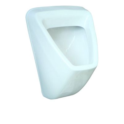 Absauge-Urinal One mit verdecktem Zu- und Ablauf, weiß von VIGOUR