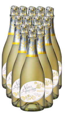 Vina Sympatica Sparkling White - 12 Bottles Vina Sympatica Sparkling White - 12 Bottles