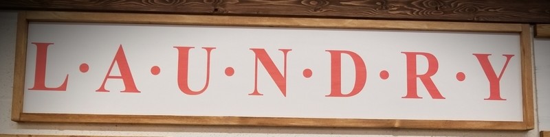 FARMHOUSE LAUNDRY SIGN (9 x 48&quot;)-L