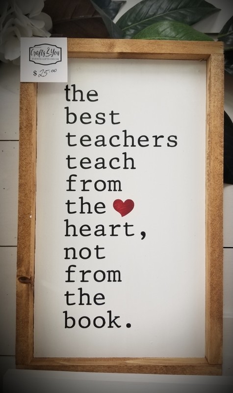 THE BEST TEACHERS  (10 x 12&quot;)-P