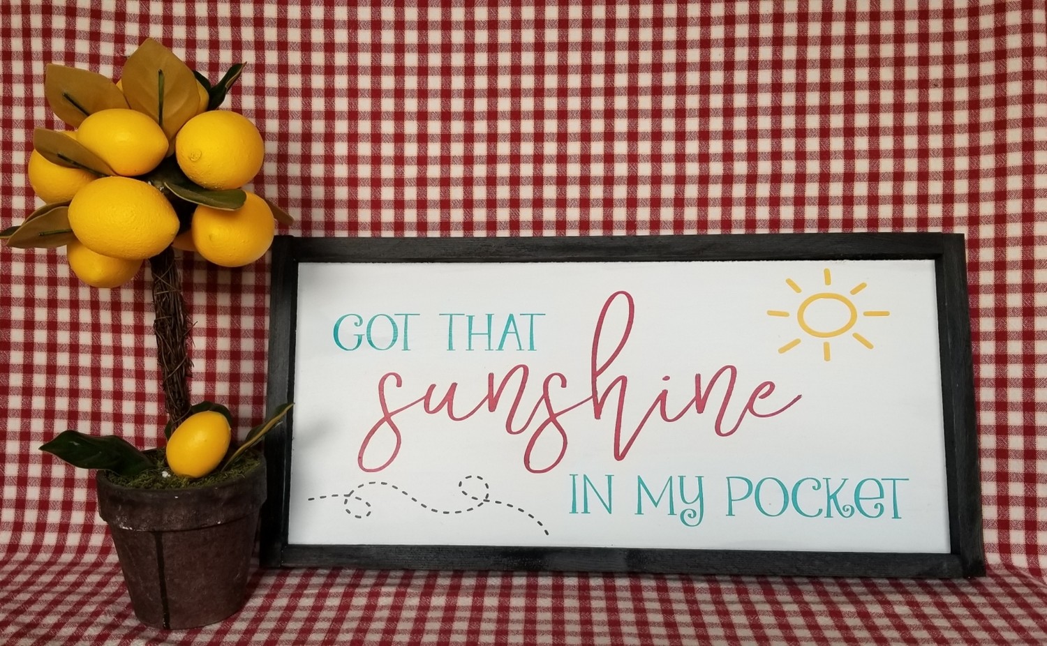 SUNSHINE IN MY POCKET (8 x 14&quot;)-L