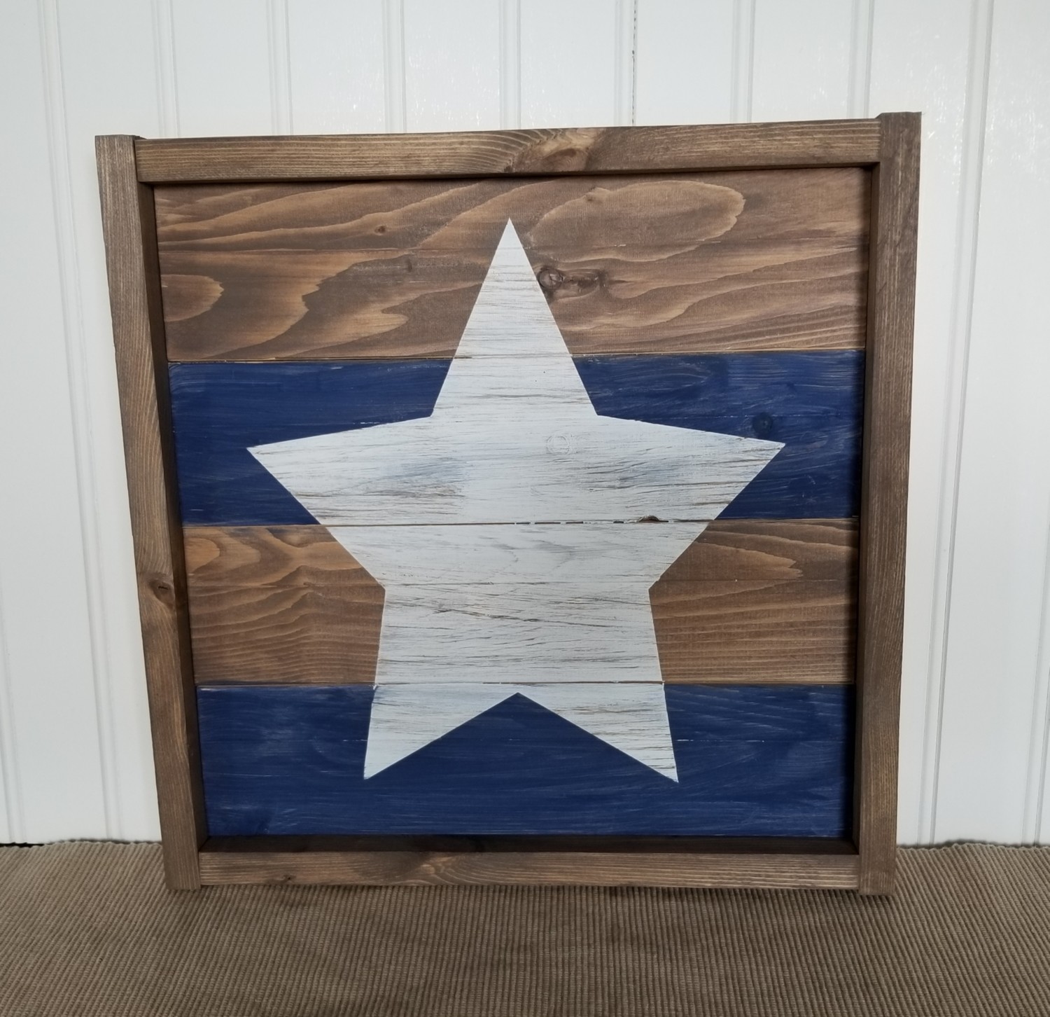 PALLET SIGN STAR  (12 x 12&quot;)-*