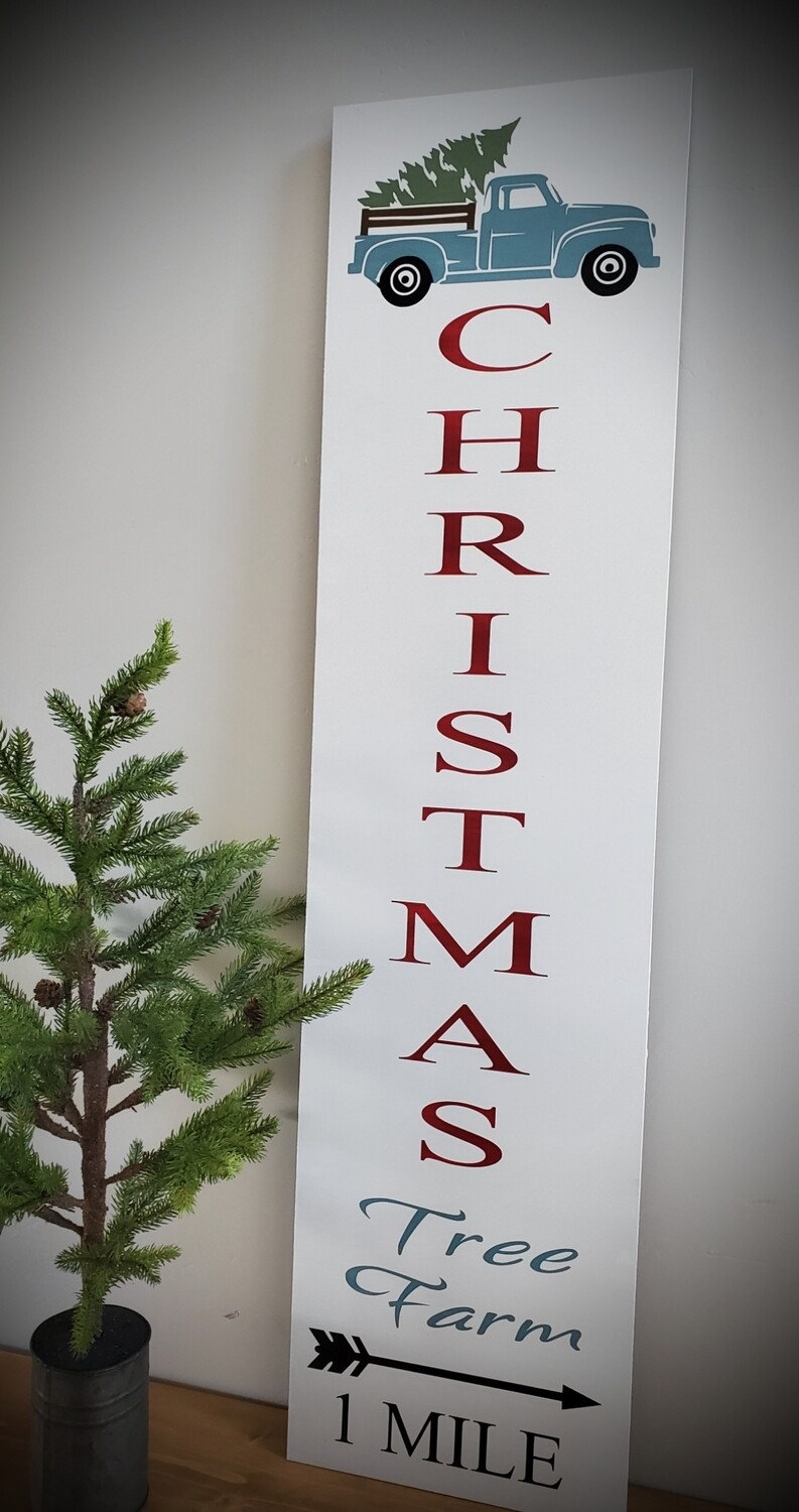 TALL CHRISTMAS TREE FARM (12 x 48&quot;)-P*