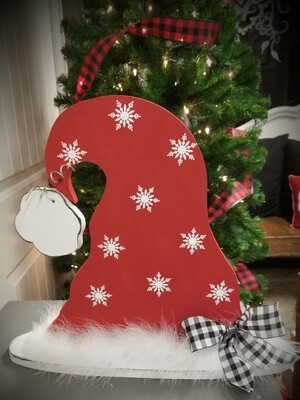 STANDING SANTA HAT **