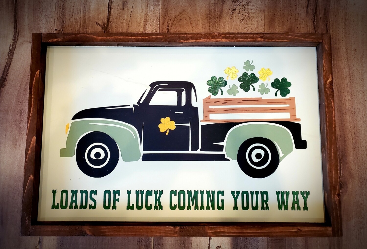 TRUCKLOADS OF LUCK (10 x 16&quot;)-L