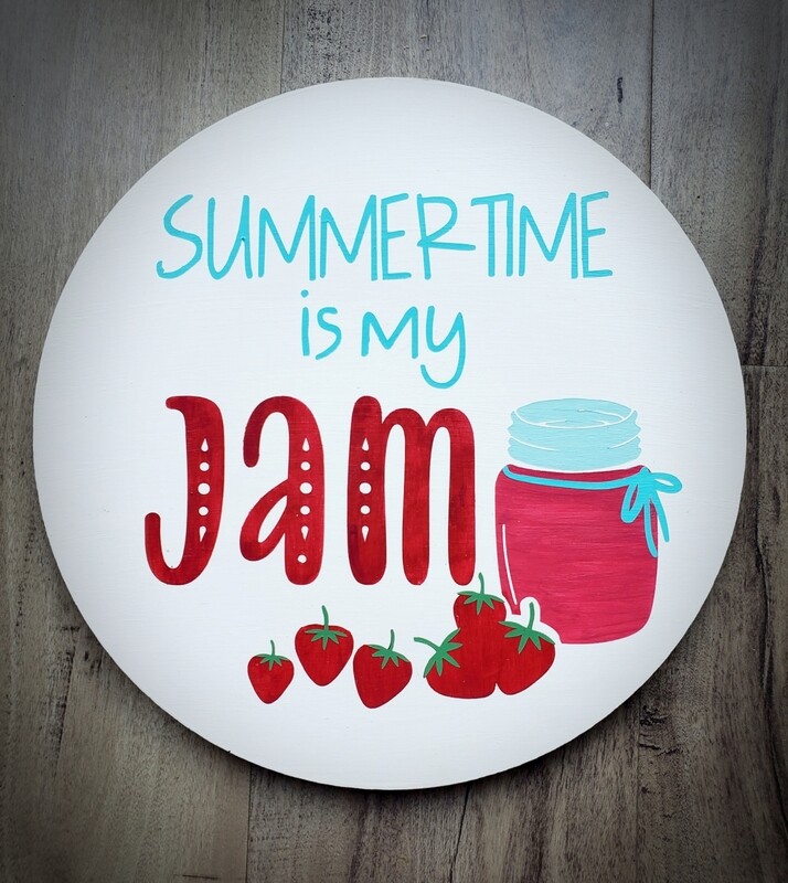 SUMMERTIME IS MY JAM (12&quot; CIRCLE)